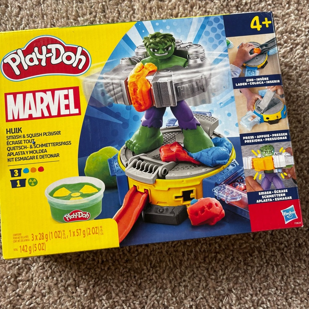 Play-doh Marvel Hulk Smash Set